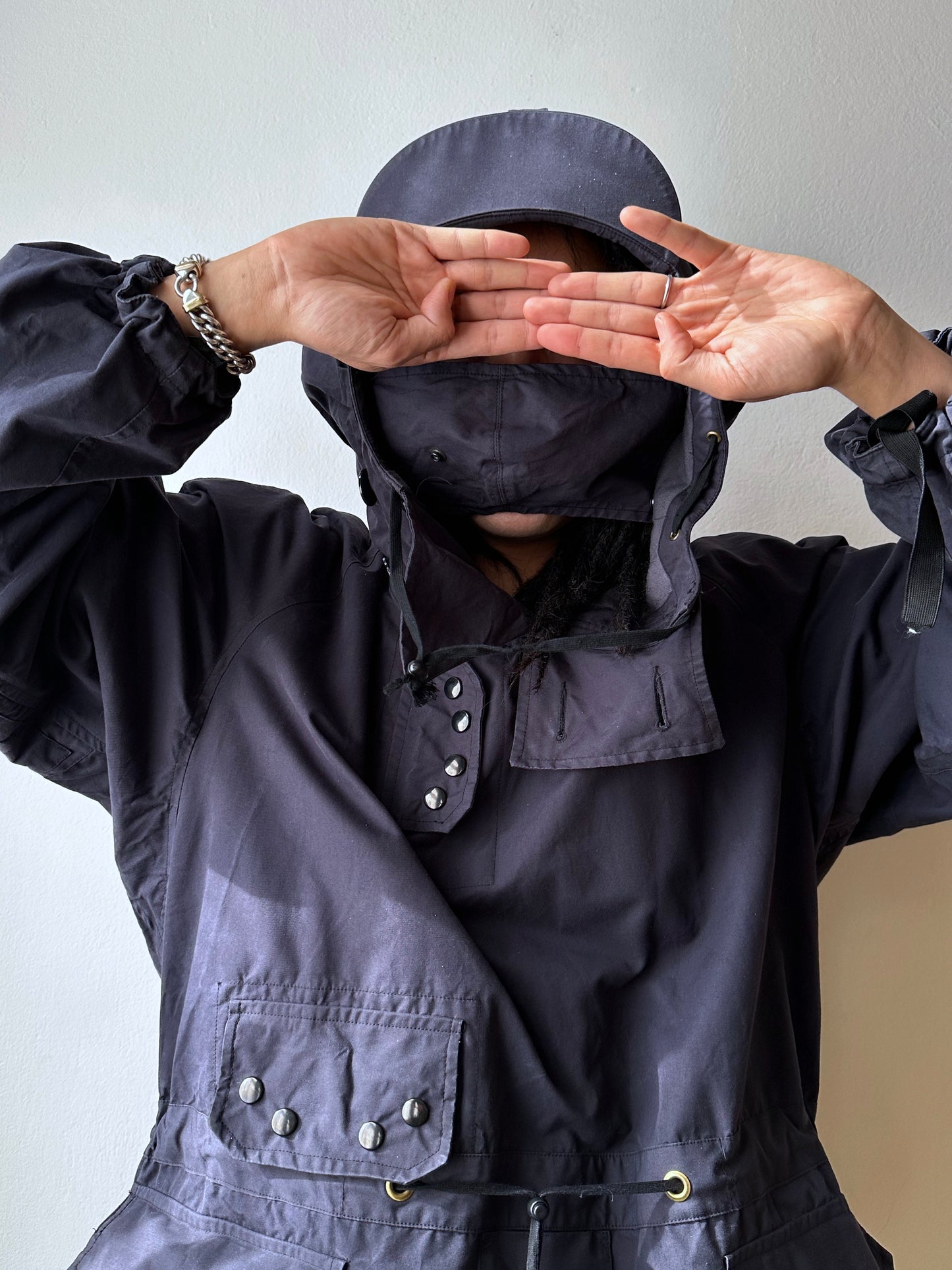 1980s RAF Ventile windproof deck smock size 2 80年代 ベンタイル スモック ロイヤルネイビー イギリス軍 UK Army Military ミリタリー Toto プラハ 古着屋 Vintage clothing shop Praha Prague イギリス古着 古着卸