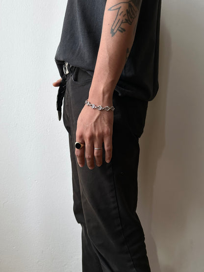 1930s Czechoslovakia chain bracelet Ag835