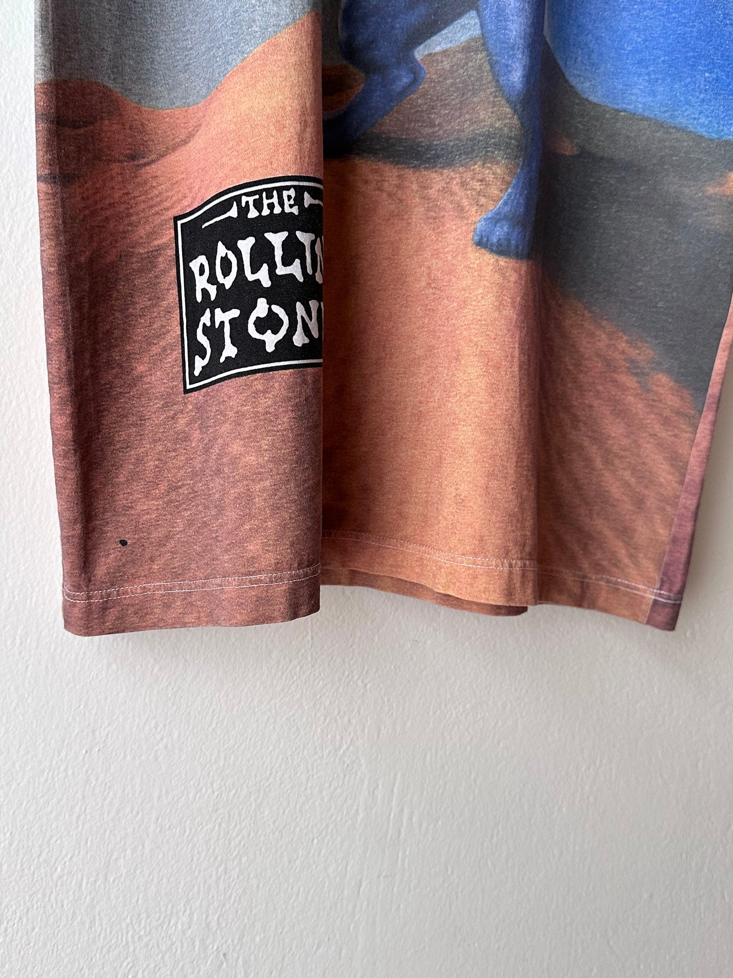 90's The Rolling Stones 90年代 ストーンズ 炉ーリングストーンズ Band T shirt Tee Vintage Toto Praha Antique shop Vintage clothing store Showroom Prague プラハ 90年代 バンド Tシャツ Black 黒  ロンT ヴィンテージ ユーロ古着 古着卸 古着屋 