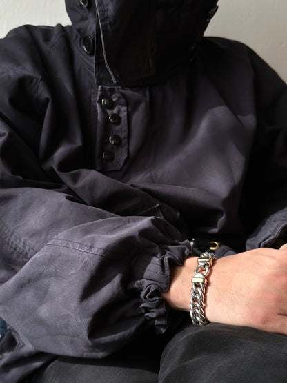 Silver and gold vermeil bold bracelet