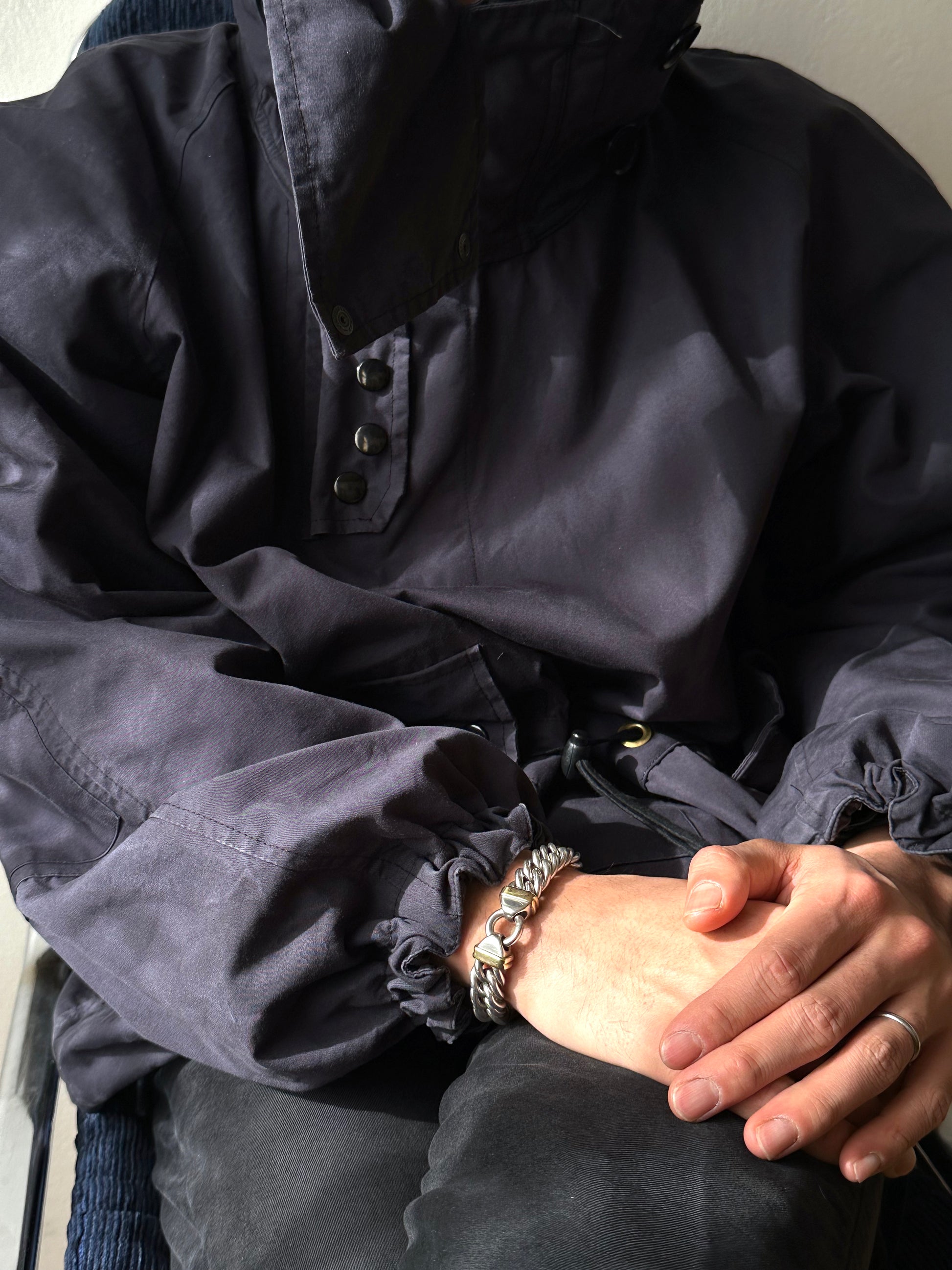 1980s RAF Ventile windproof deck smock size 2 80年代 ベンタイル スモック ロイヤルネイビー イギリス軍 UK Army Military ミリタリー Toto プラハ 古着屋 Vintage clothing shop Praha Prague イギリス古着 古着卸