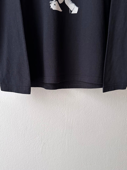 90's Devil Doll Band T shirt Tee Vintage Toto Praha Antique shop Vintage clothing store Showroom Prague プラハ 90年代 バンド Tシャツ Black 黒  ロンT ヴィンテージ ユーロ古着 古着卸 古着屋 