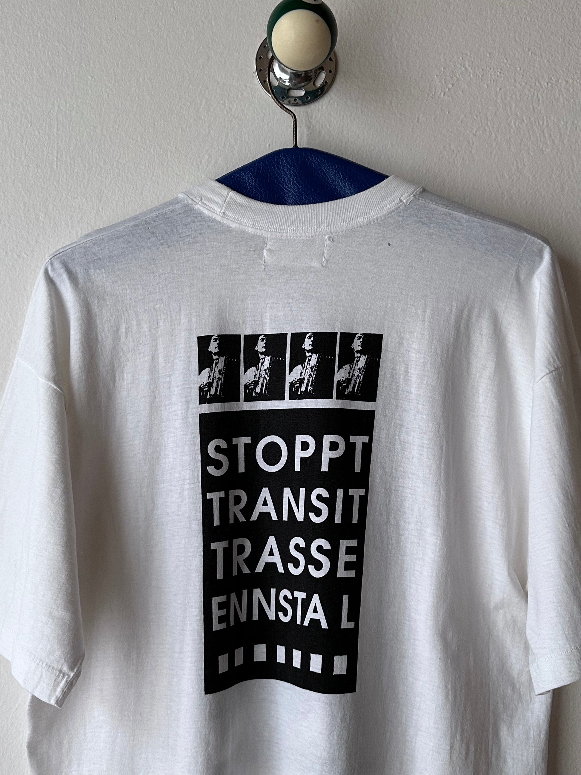 90's Hubert von Goisern Band T shirt Tee Vintage Toto Praha Antique shop Vintage clothing store Showroom Prague プラハ 90年代 バンド Tシャツ ヴィンテージ ユーロ古着 古着卸 古着屋 