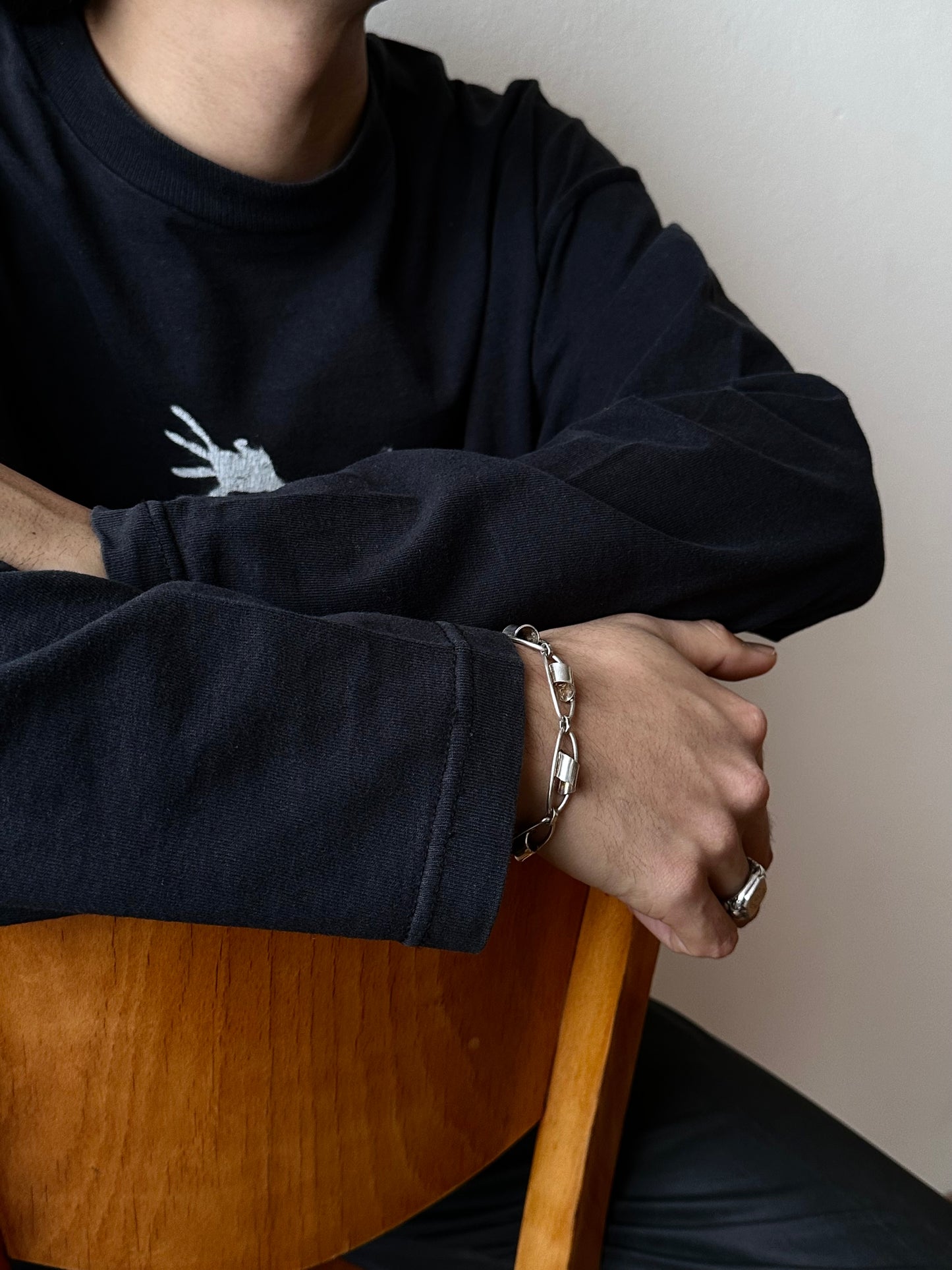 German 800 capsule chain bracelet