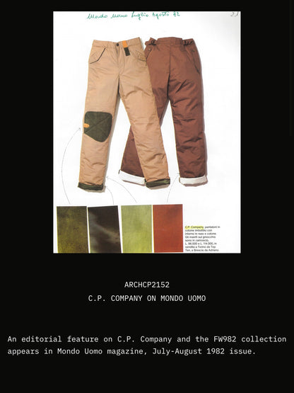 AW 1982s CP Company Massimo Osti Dutch police 80s 80年代 マッシモオスティ ダッチポリス Mondo Uomo Toto Praha Vintage clothing store 古着屋 プラハ Prague totototrip Stone Island Made in Italy イタリア製 ヴィンテージ 82年 ユーロ古着 ヨーロッパ古着 古着卸