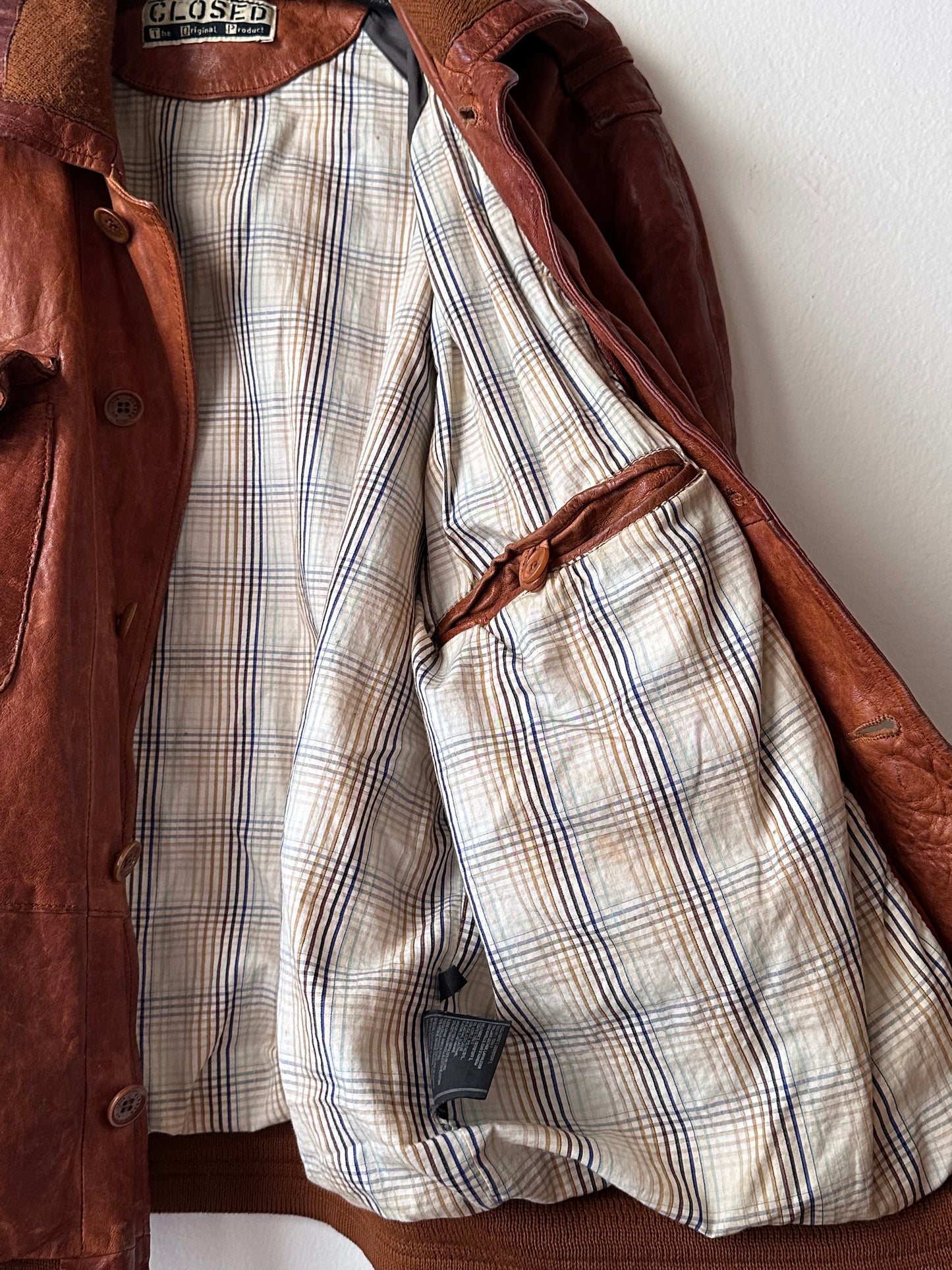 CLOSED leather jacket