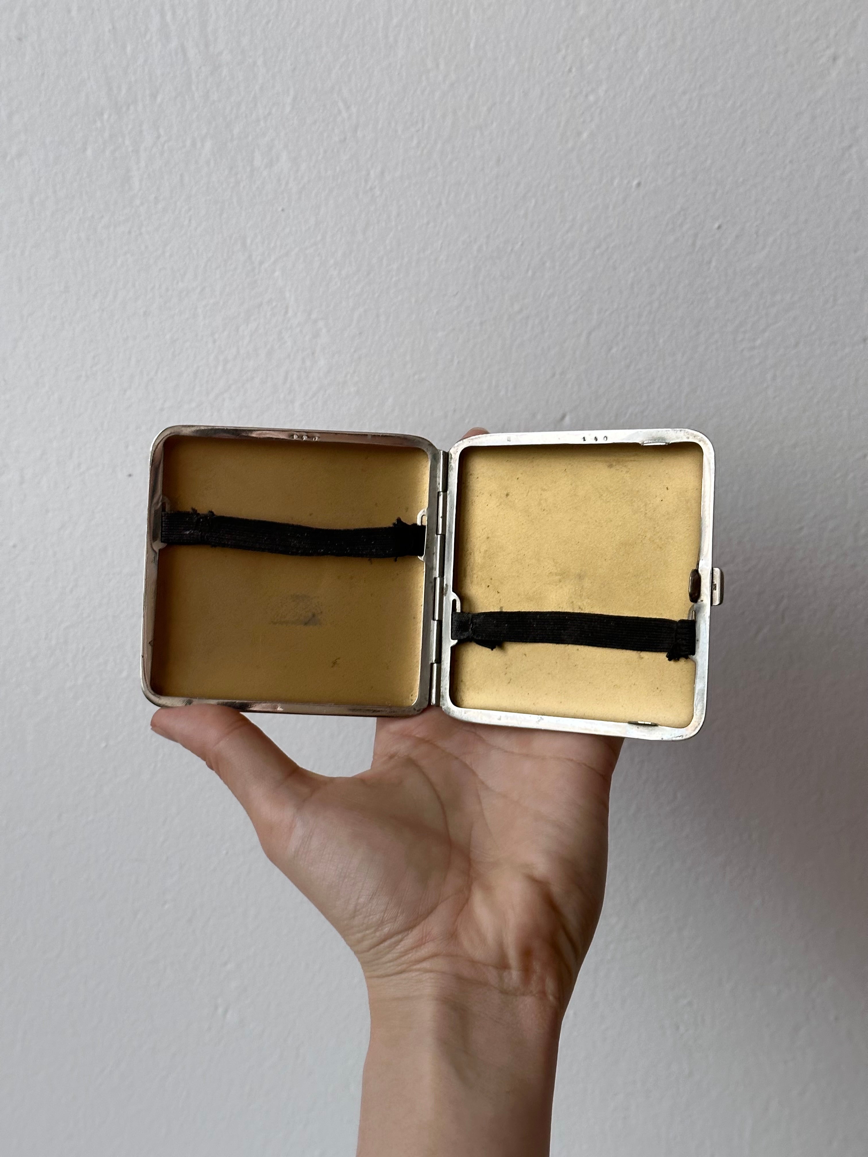 France antique silver tobacco case – TOTO