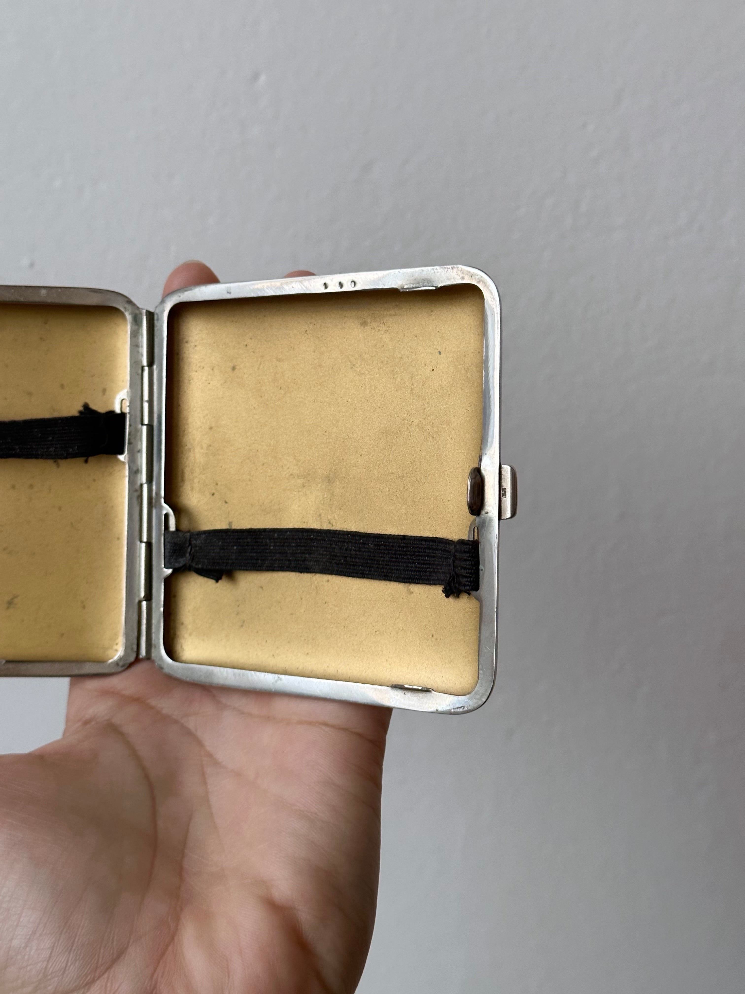 France antique silver tobacco case – TOTO