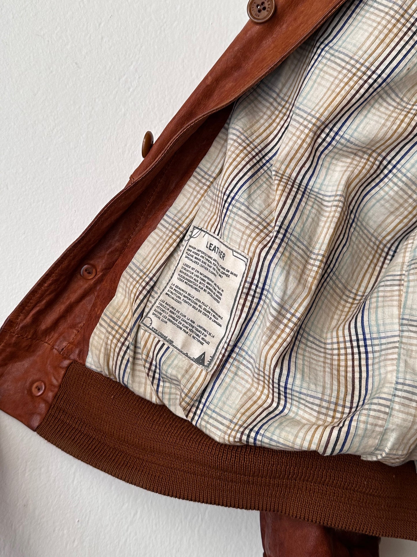 CLOSED leather jacket