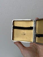 France antique silver tobacco case