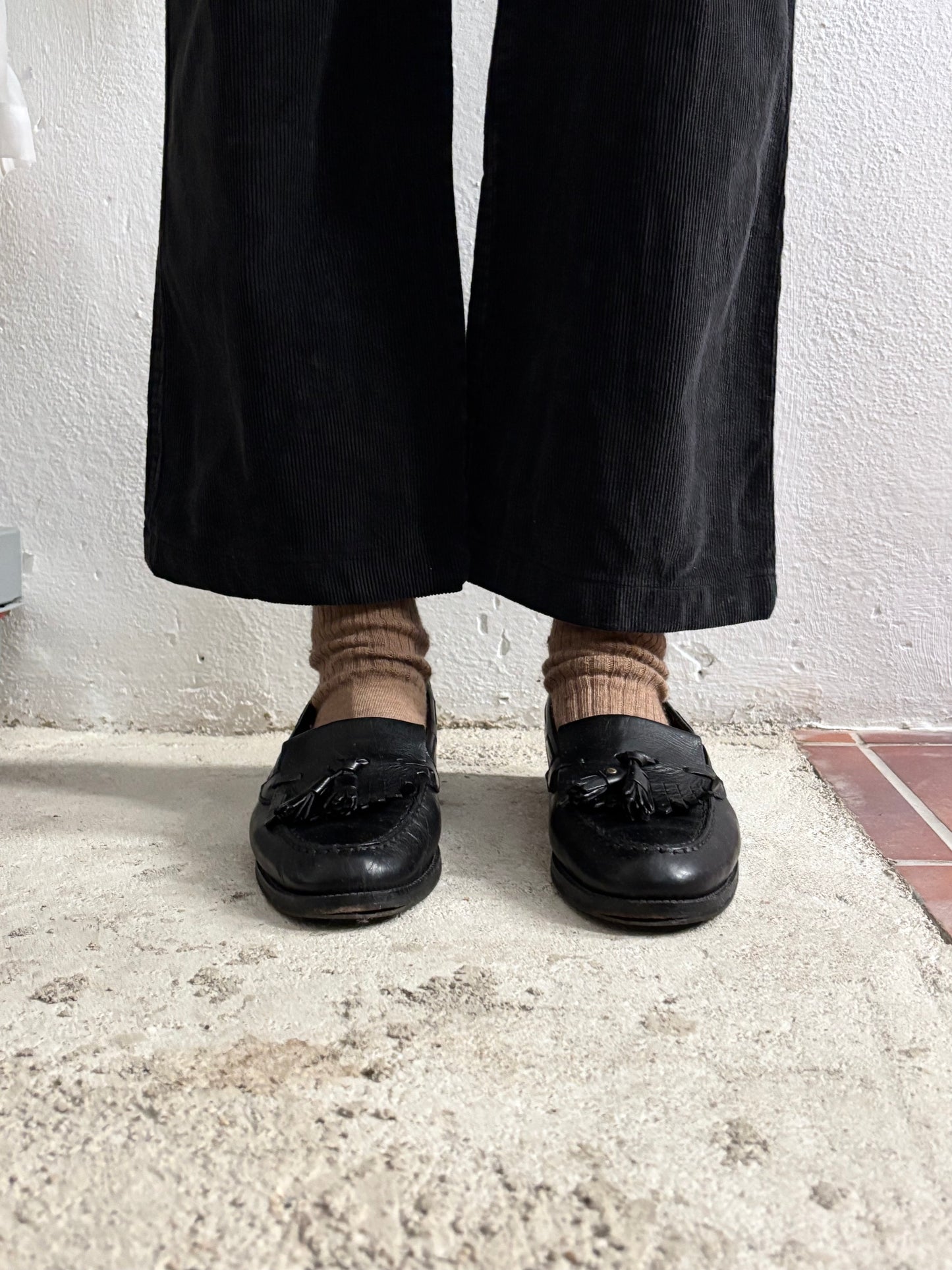 England leather loafer / 39.5
