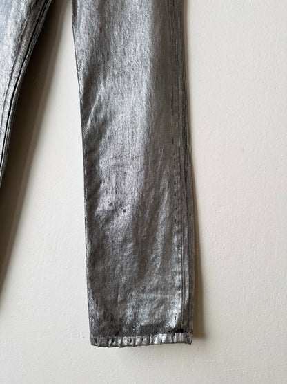 Silver coating 5 pockets denim W30-31