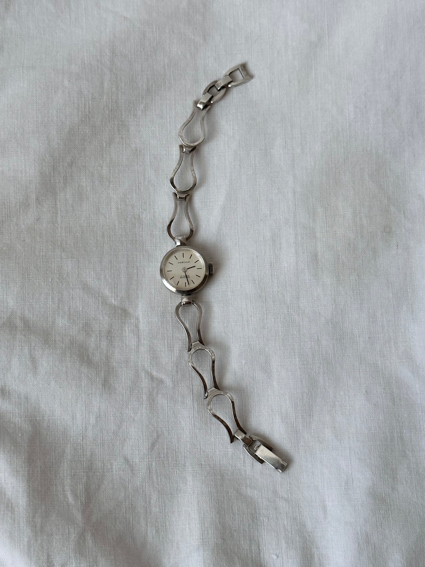 German silver watch 'PRATINA'