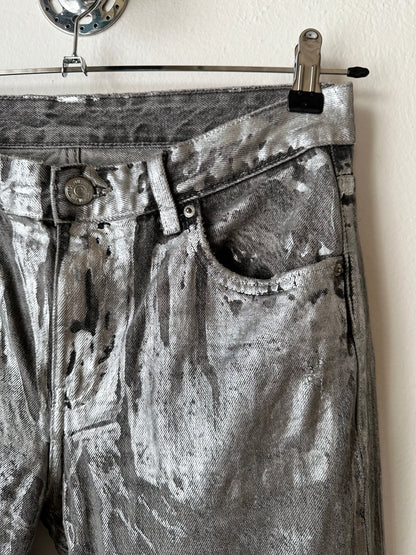 Silver coating 5 pockets denim W30-31