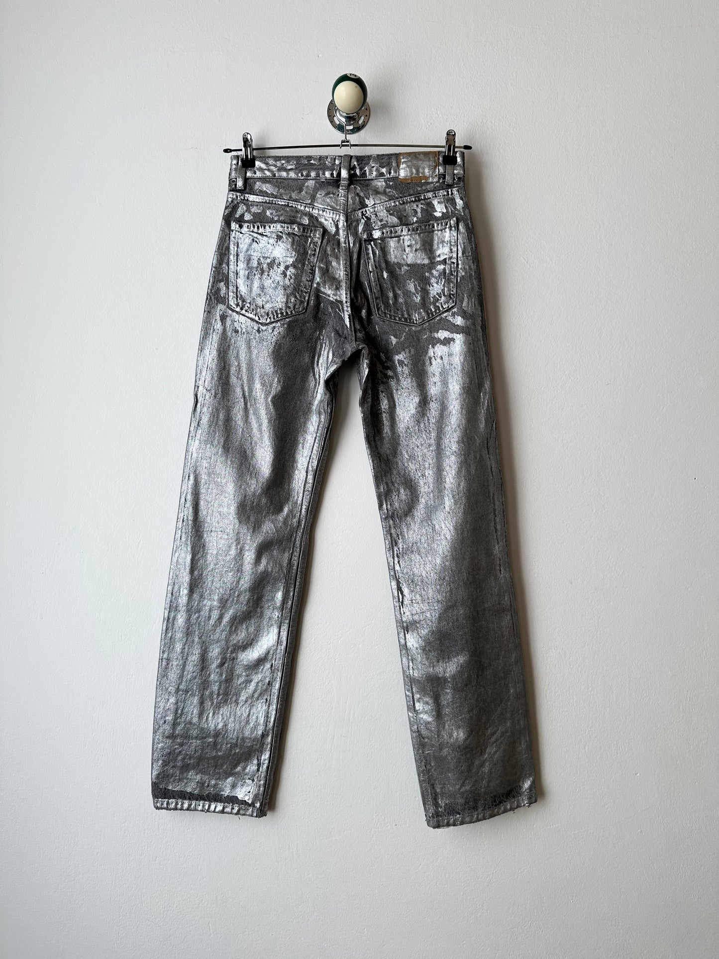 Silver coating 5 pockets denim W30-31