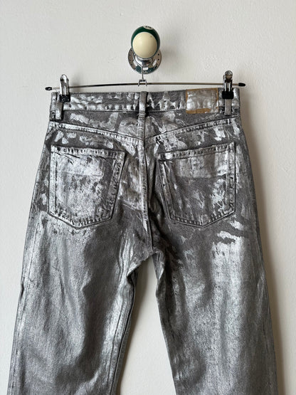Silver coating 5 pockets denim W30-31
