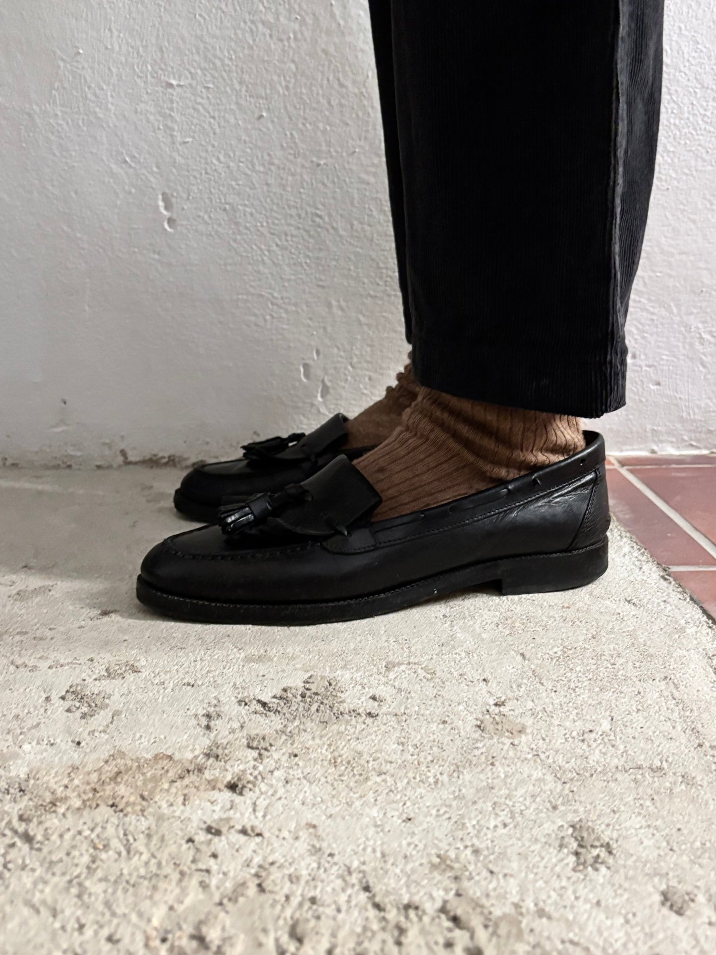 England leather loafer / 39.5