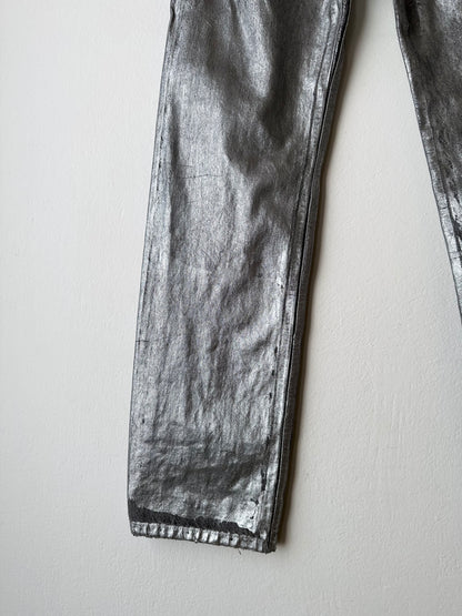 Silver coating 5 pockets denim W30-31