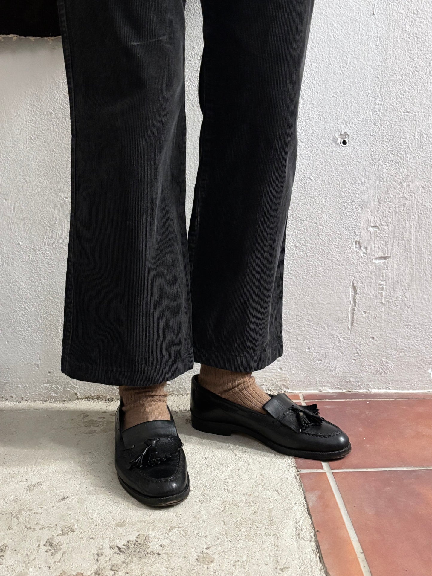 England leather loafer / 39.5