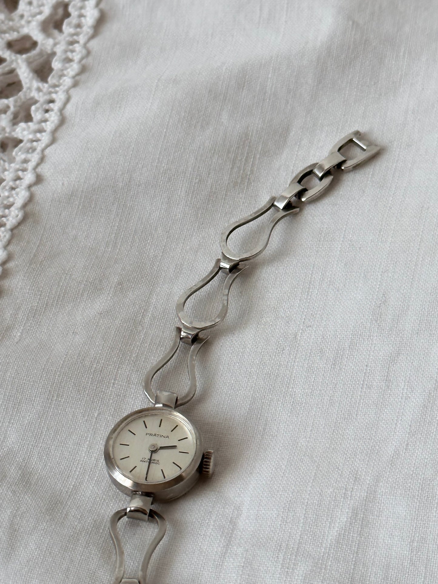 German silver watch 'PRATINA'