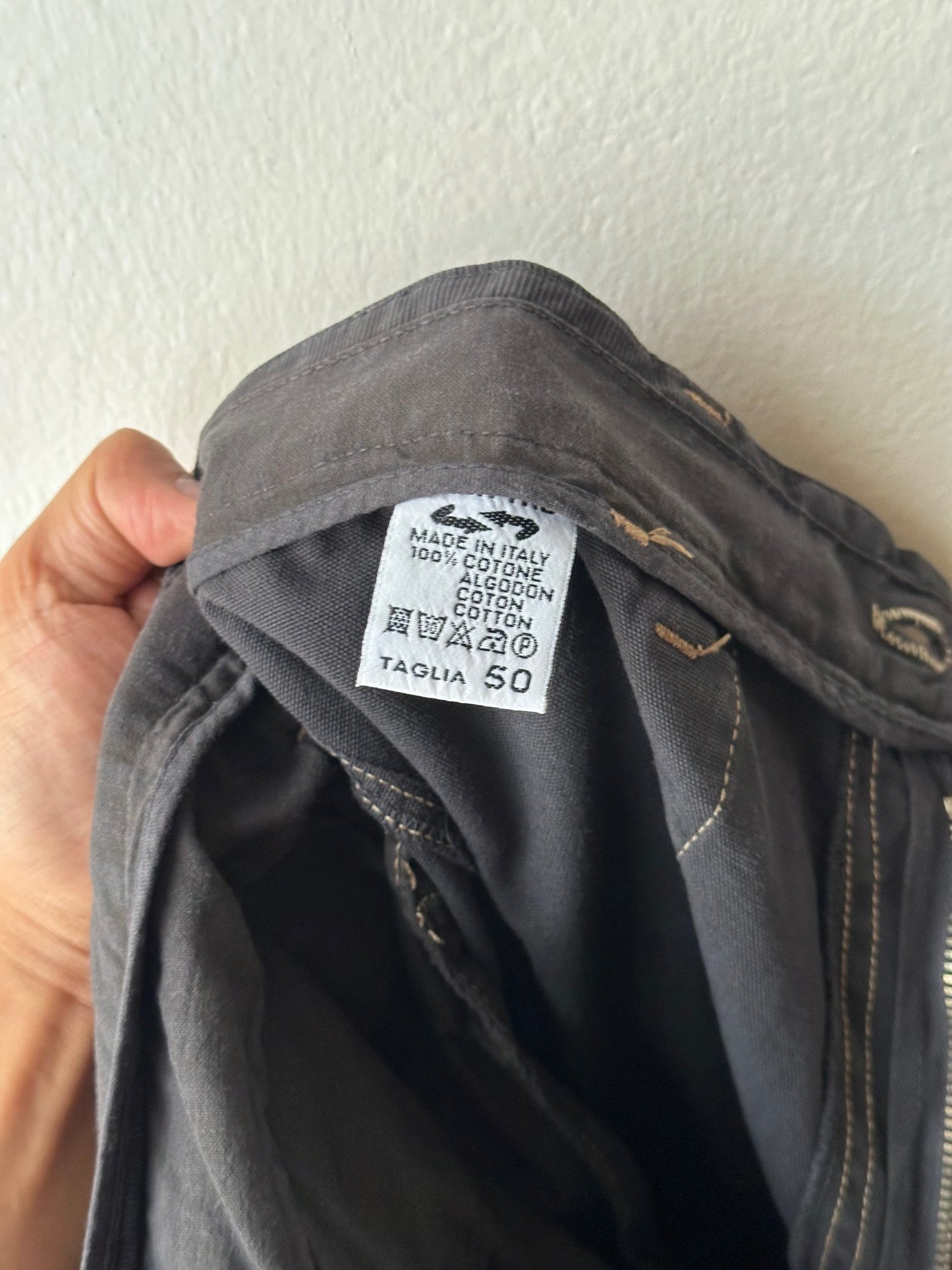 Italy cotton trousers - w33