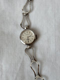 German silver watch PRATINA vintage