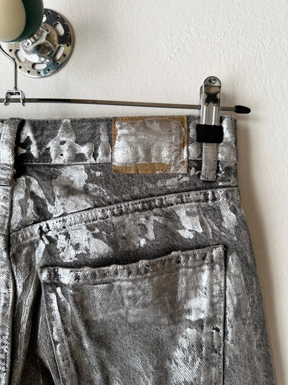 Silver coating 5 pockets denim W30-31