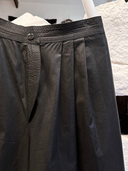 70s Krizia Italy special black shorts