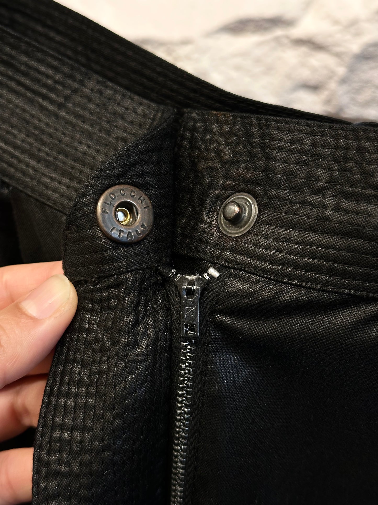 70s Krizia Italy special black shorts