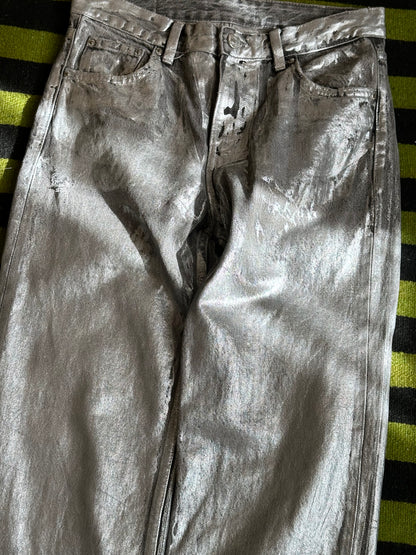 Silver coating 5 pockets denim W30-31