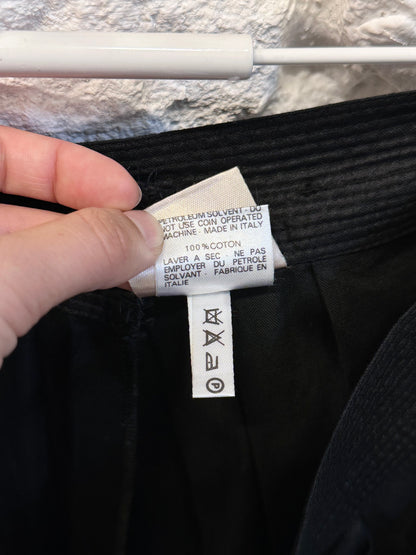 70s Krizia Italy special black shorts