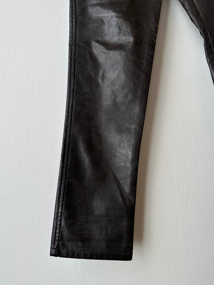 90s Katharine Hamnett coating trouser W29-30