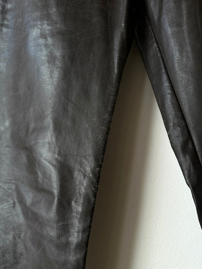 90s Katharine Hamnett coating trouser W29-30