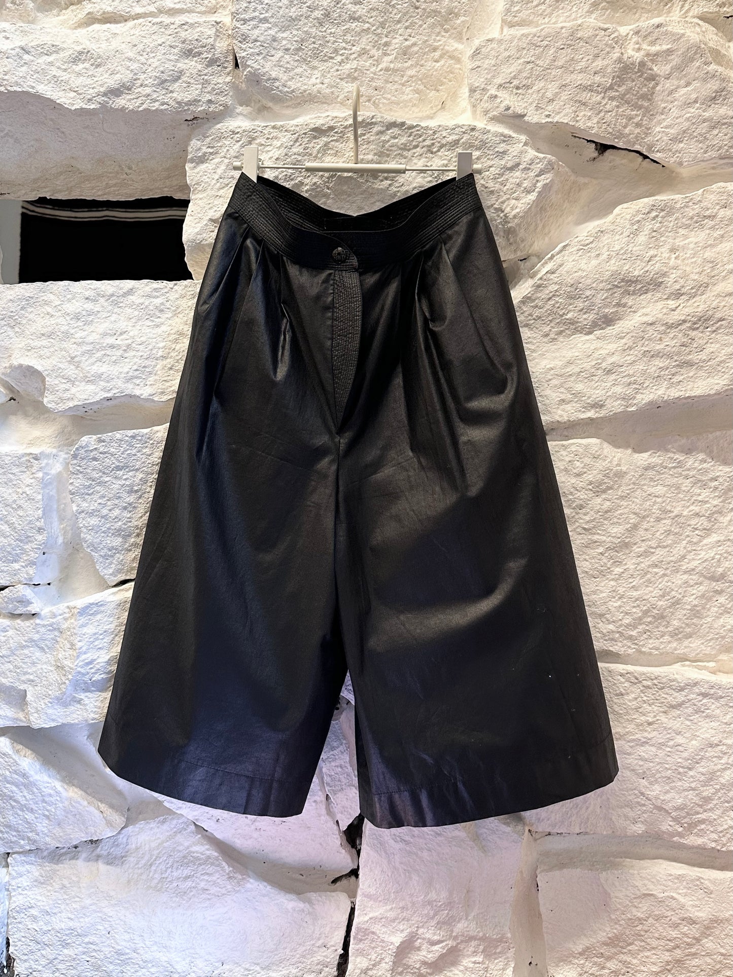 70s Krizia Italy special black shorts