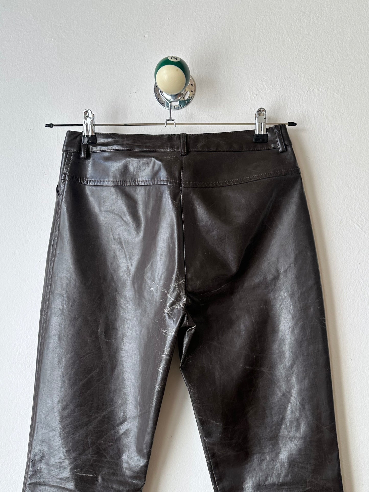 90s Katharine Hamnett coating trouser W29-30