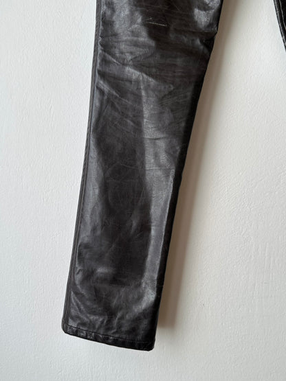 90s Katharine Hamnett coating trouser W29-30