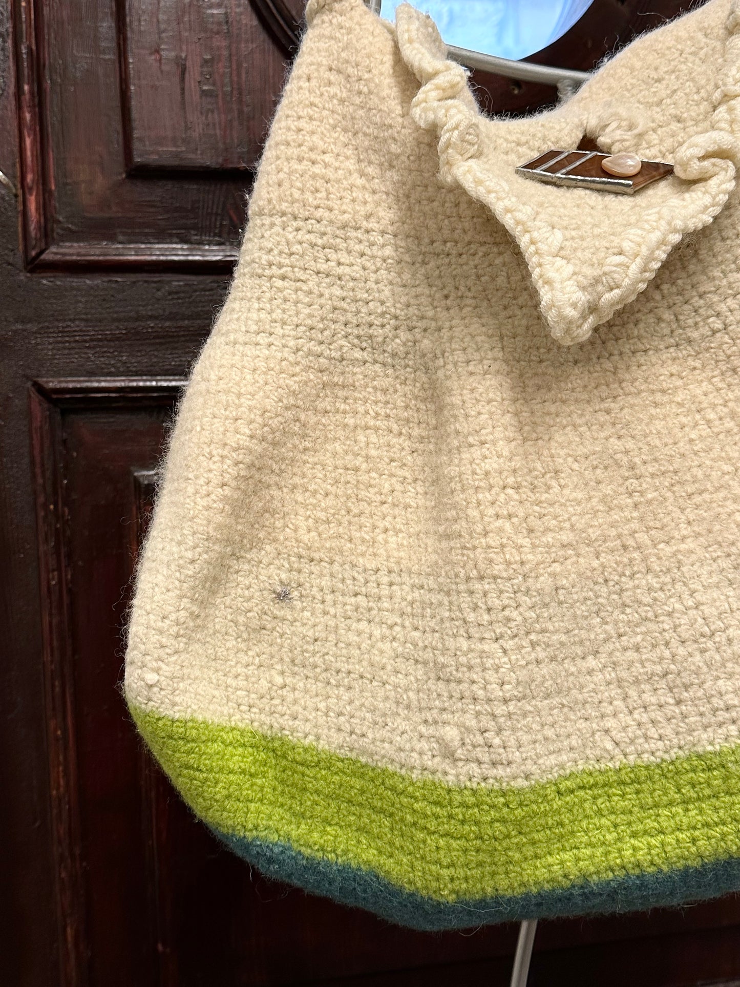 handmade wool big bag