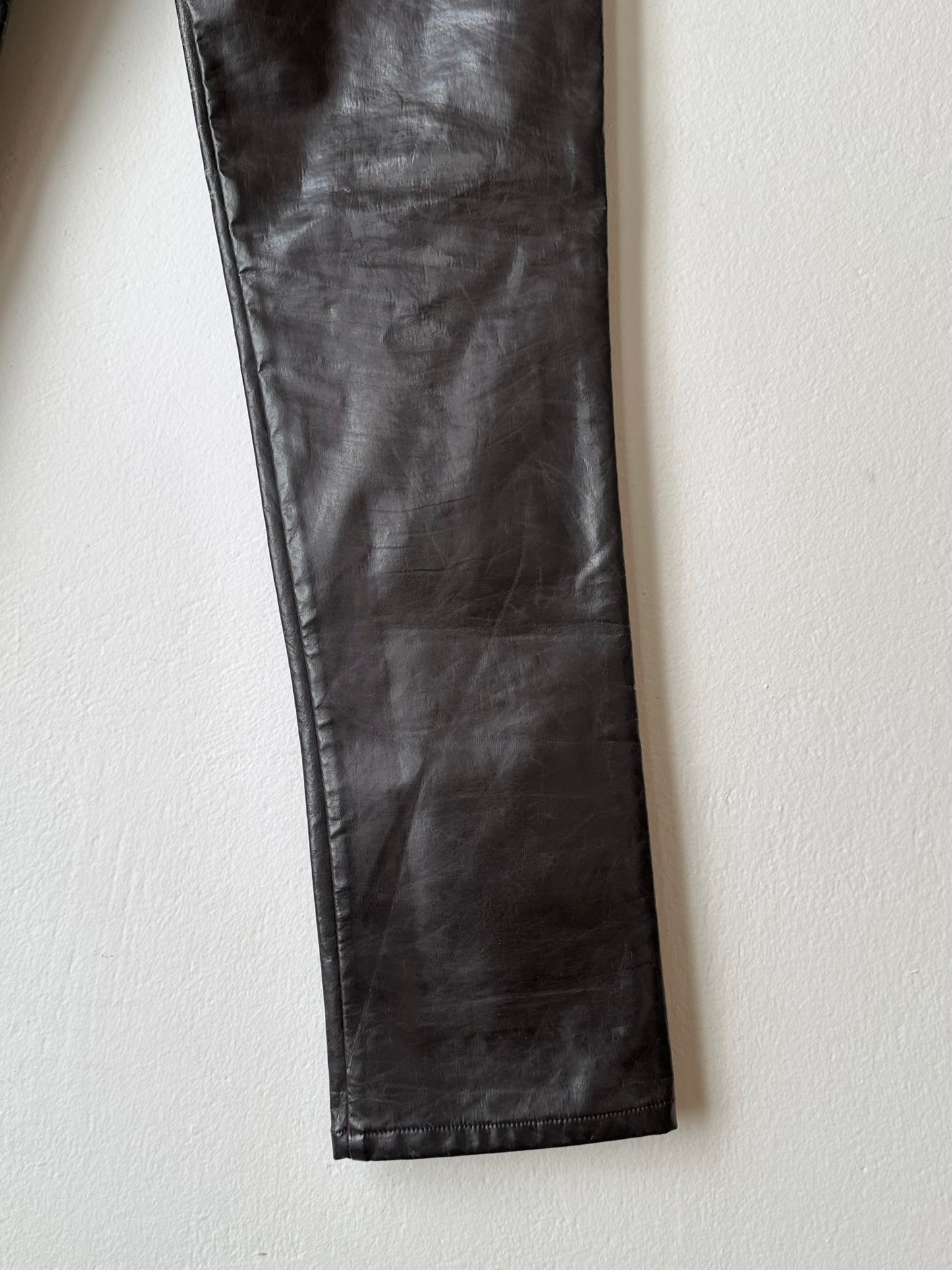 90s Katharine Hamnett coating trouser W29-30