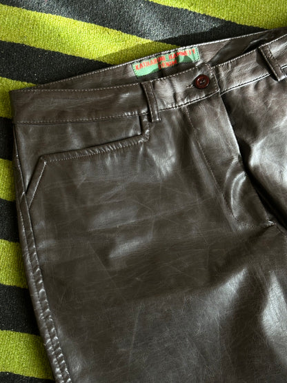 90s Katharine Hamnett coating trouser W29-30