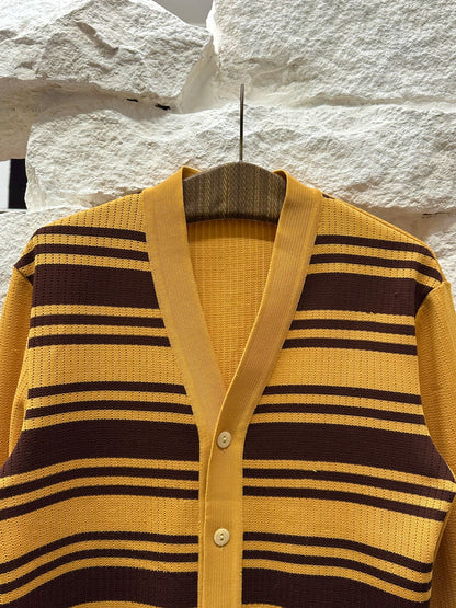 70s 70年代 Vintage ヴィンテージ Toto Praha Prague プラハ 古着屋 古着 cardigan Vintage store Vintage clothing ユーロ古着 ヨーロッパ古着 古着卸