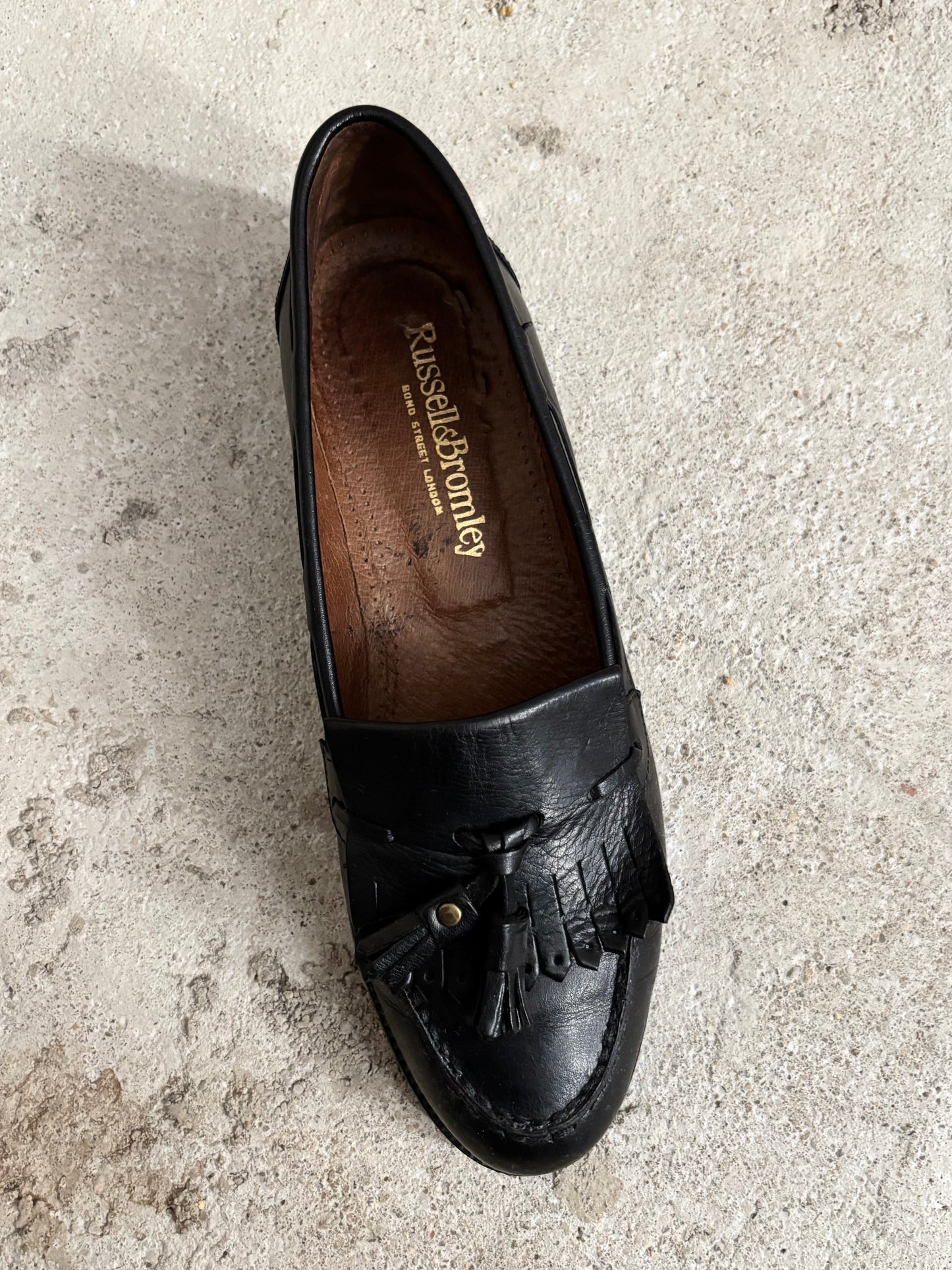 England leather loafer / 39.5