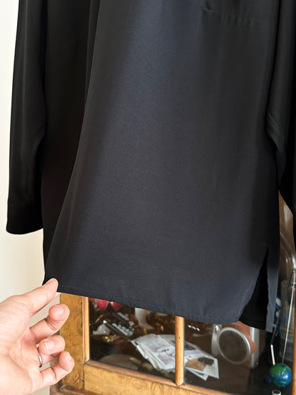 Big size stand collar shirt