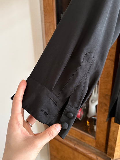 Big size stand collar shirt