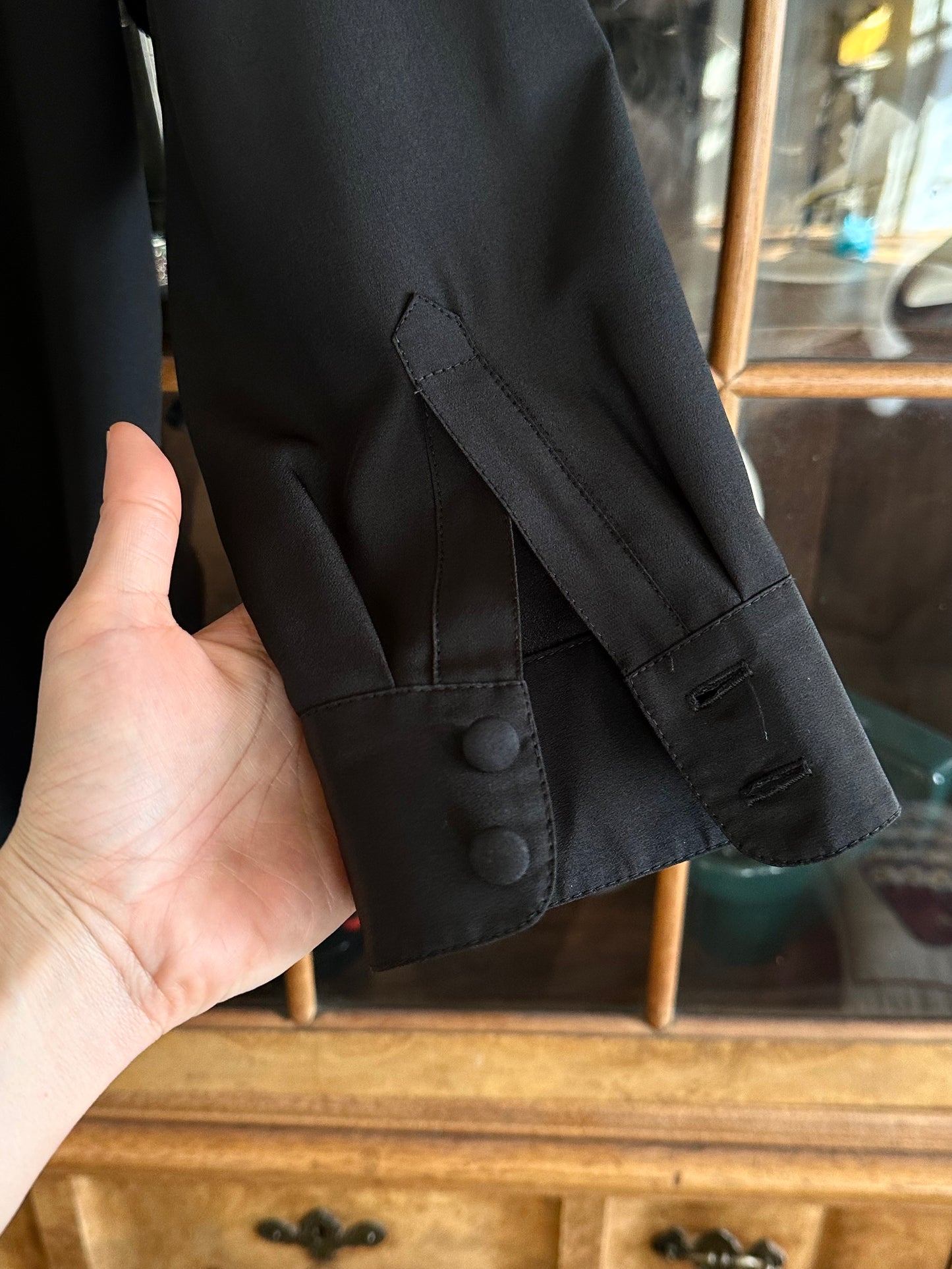 Big size stand collar shirt