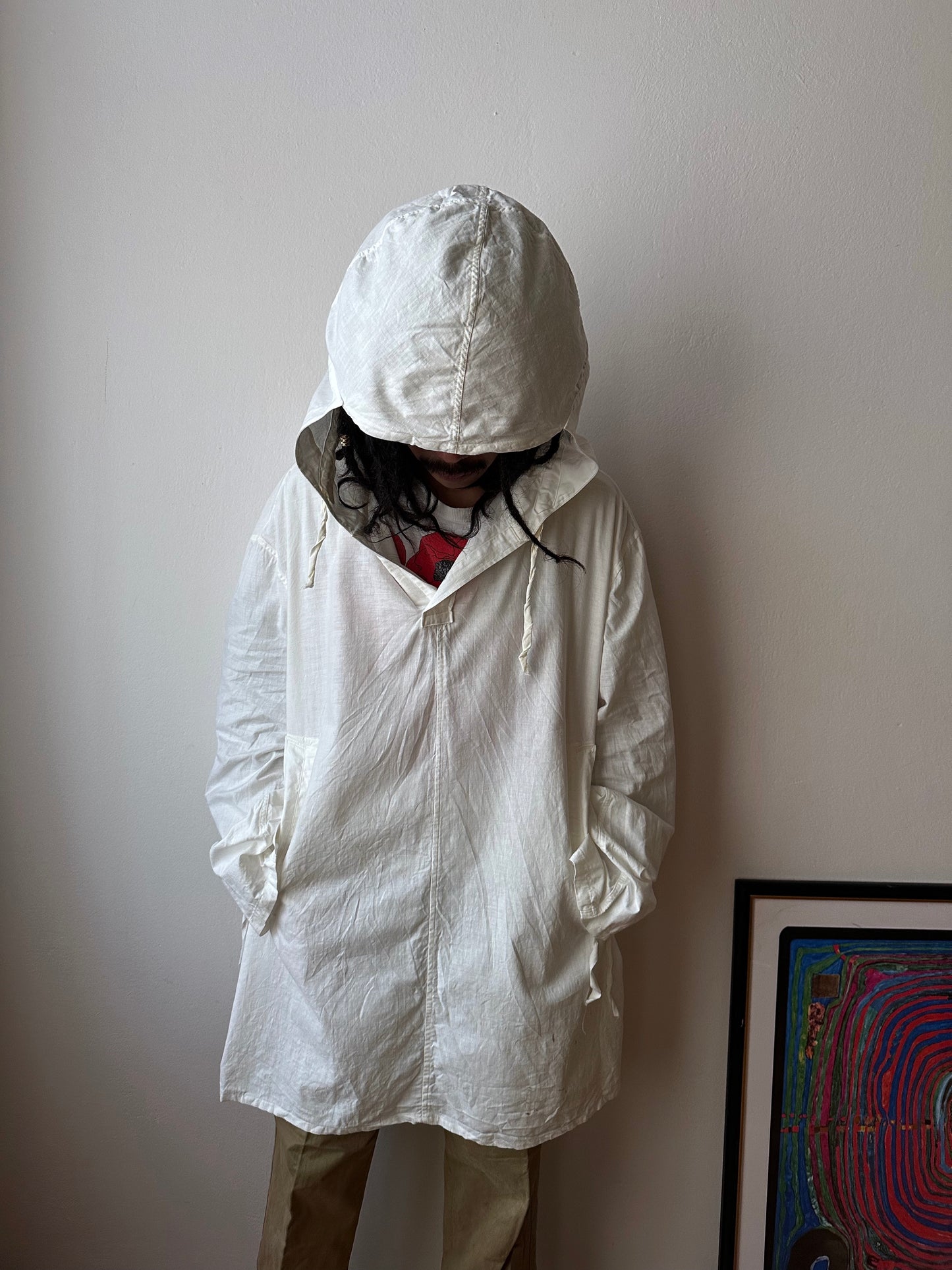 1960s Czechoslovakia army snow smock