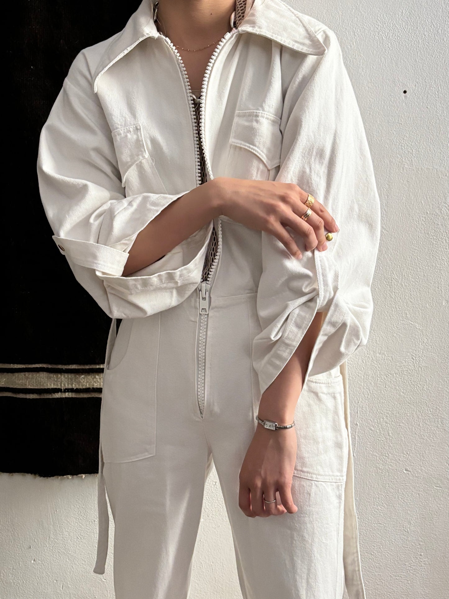 70s cotton jumpsuits