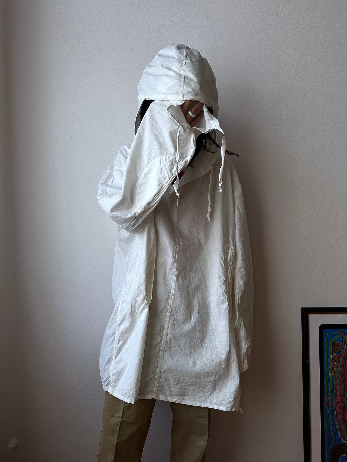 1960s Czechoslovakia army snow smock