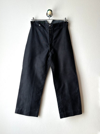 Le Favori French work 1930's 30年代 フレンチワーク Trousers メタルボタン  フレンチヴィンテージ Toto Praha Vintage clothing shop Antique shop 古着屋 プラハ Showroom appointment Prague ユーロ古着 ヨーロッパ古着 古着卸 ヴィンテージ