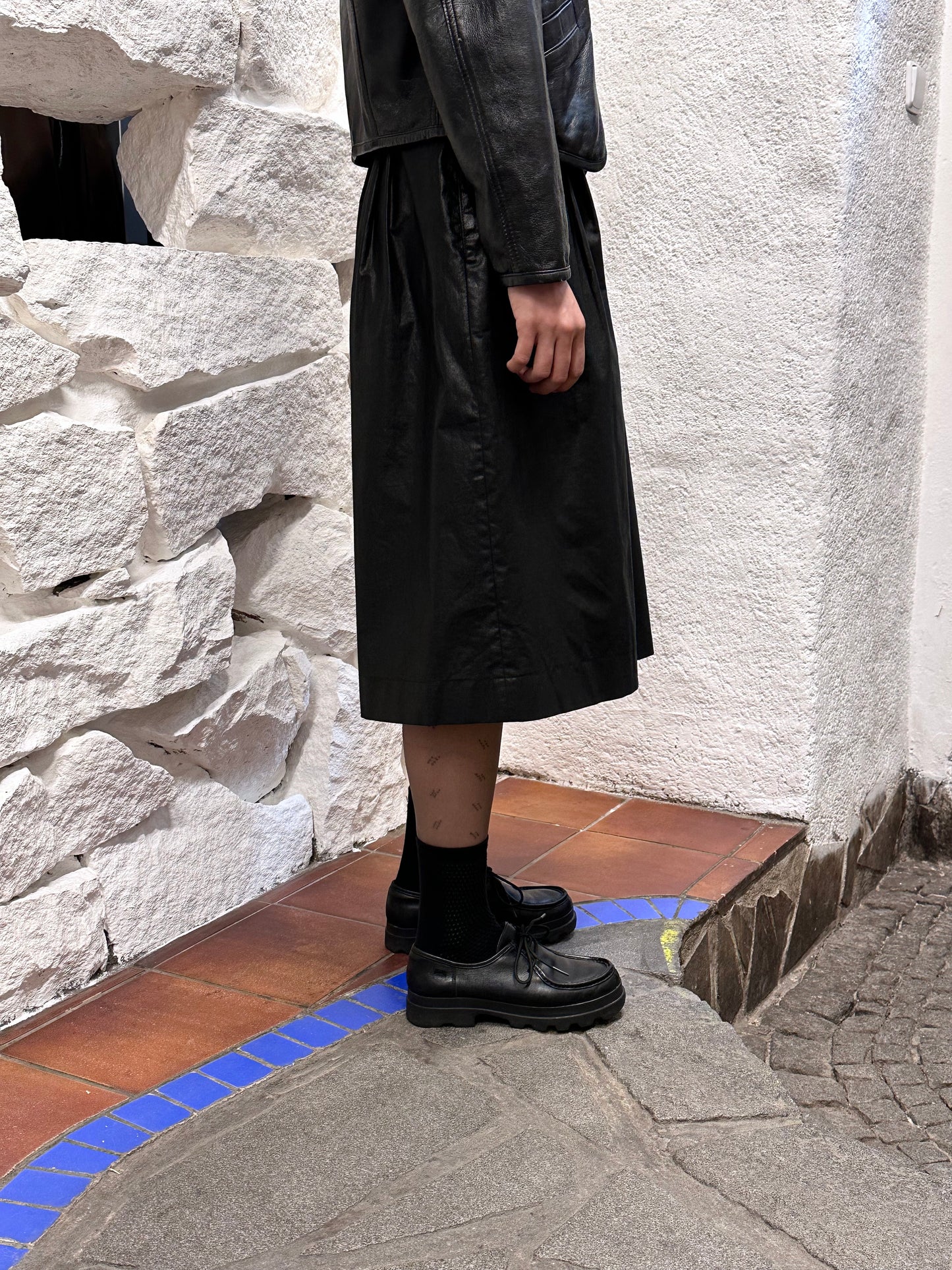 70s Krizia Italy special black shorts