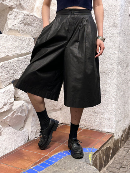 70s Krizia Italy special black shorts